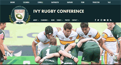 Desktop Screenshot of ivyrugby.com